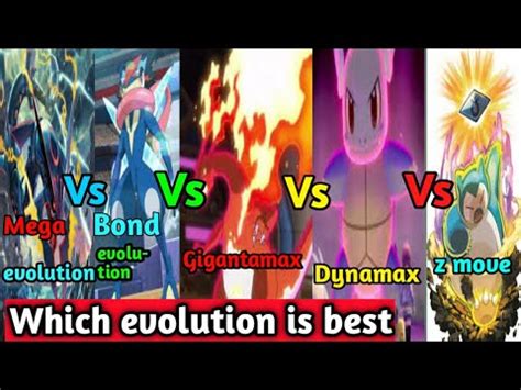 mega evolution vs dynamax.